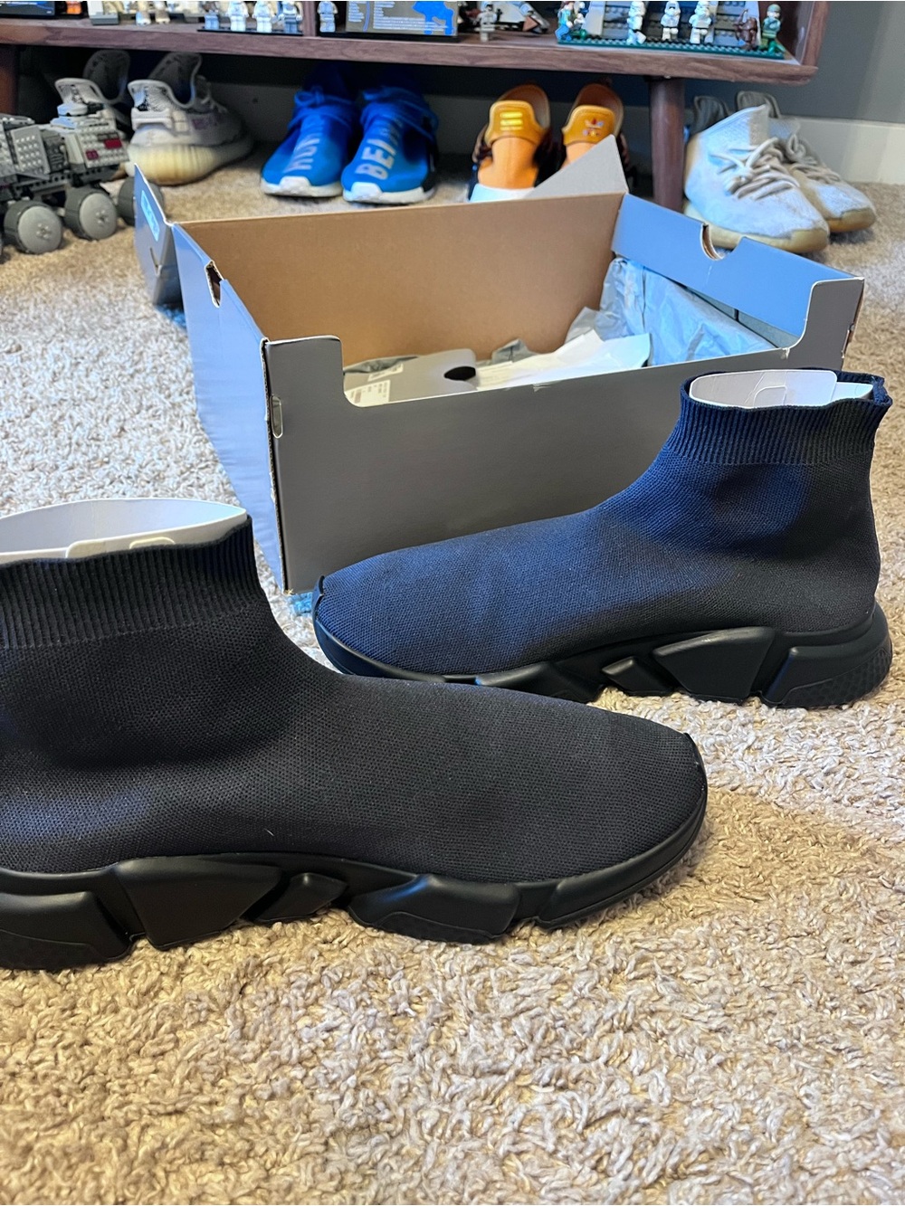 Balenciaga Black Speed Trainers - Picture 4 of 7